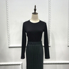Plus Size Modern Modest Fashion Stripe New Muslim Lady Latest Design Sheath Dress Skirt