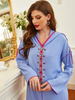 Hooded Tassel Open Cardigan Robe Modest Muslimah Dubai Maxi Dresses Islamic Women's Abaya