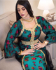 Muslim Islamic Women Clothing Dubai Abaya Fabric Kimono Maxi Modest Cardigan