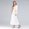 New Stitching Glittering Sequined Muslim Clothing Ramadan Arabic Islamic Dress