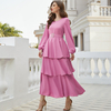 New Design Princess Dress New Arabic Modest Fashion Islamic Dress Robe Muslim Maxi Dresses Abaya