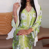  Robe Femme Musulman Prayer Clothes Kebaya Maleisie Vêtements Embroidery Borka Modest Vetement Femme Dubai Women Islamic Clothing Turkish Maxi Dress Open Abaya