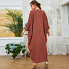 Loose Casual Modest Fashion Islamic Dress Plus Size Robe Muslim Kaftan Maxi Dresses Abaya