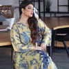  Embroidery Women Vêtements Dubai Cotton Borka Open Islamic Clothing Modest Print Muslim Dress Kimono Abaya