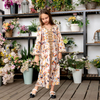  Embroidery Cotton Open Print Vêtements Muslim Dress Modest Islamic Clothing Borka Dubai kids child girl Kimono Abaya