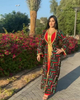  Abaya Embroidery Latest Designs Print Cotton Maxi Women Islamic Clothing Muslim Dress Borka Vêtements Modest Dubai Kimono Abaya