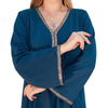  Modest Robe Femme Musulman Islamic Clothing Turkish Women Vetement Femme Kimono Dubai Prayer Clothes Kebaya Maleisie Maxi Dress Open Abaya