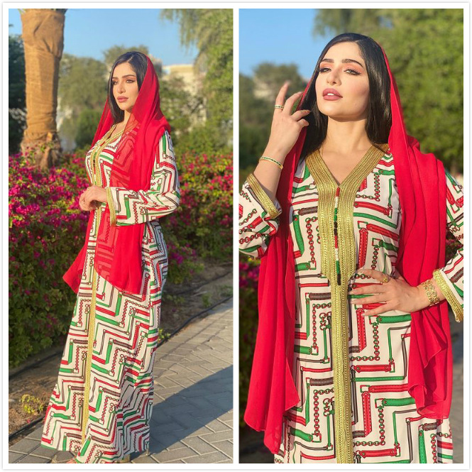  Fashion Embroidery Kaftan Islamic Clothing Muslim Dress Modest Borka Fabric Dubai Kimono Open Wholesale Abaya