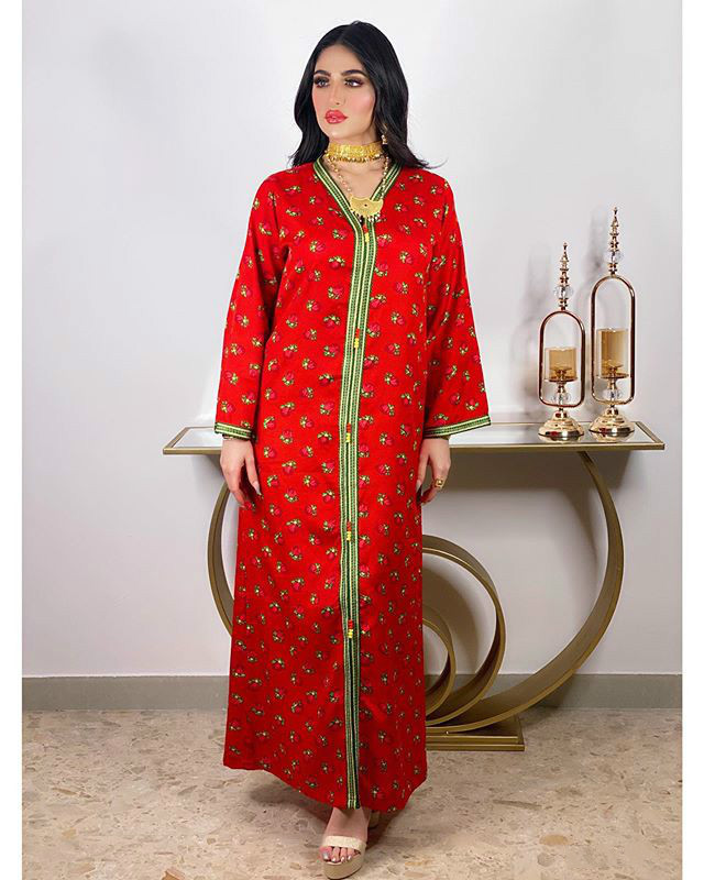  Dubai Kaftan Islamic Clothing Muslim Dress Fabric Modest Borka Embroidery Wholesale Kimono Open Fashion Abaya
