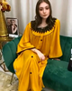  Kaftan Islamic Clothing Open Fashion Wholesale Kimono Dubai Borka Muslim Dress Embroidery Modest Fabric Abaya