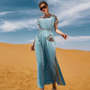 Handmade Velvet Robe Muslim Dubai Modest Fashion Middle East Islamic Maxi Dresses Loose Abaya