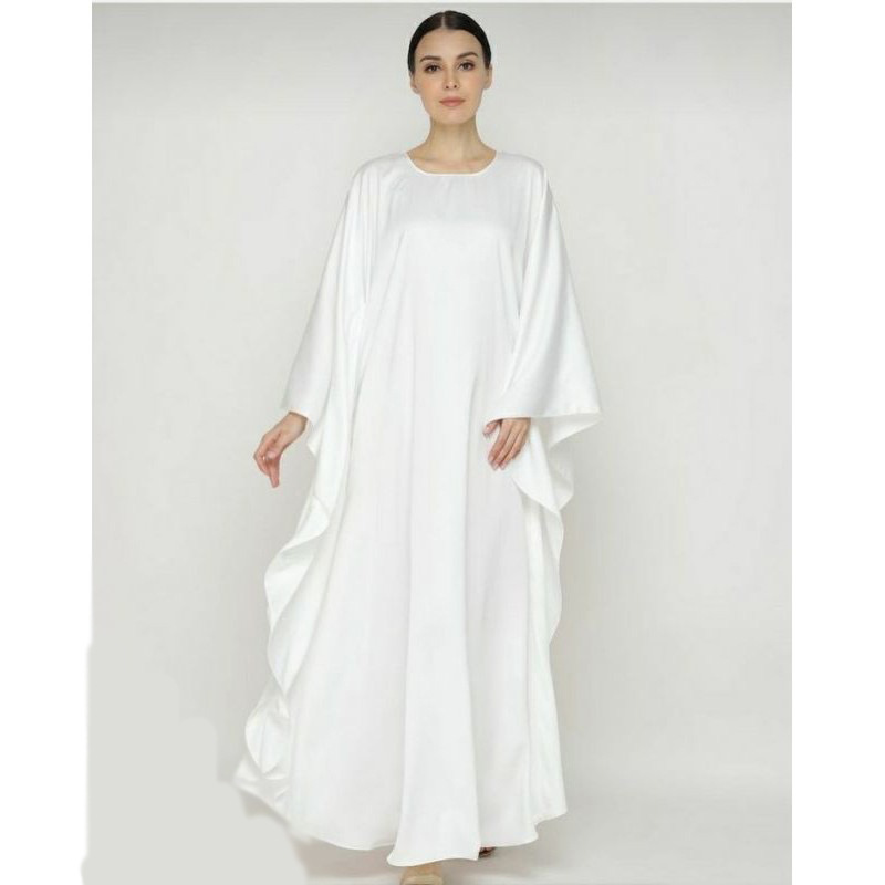  Arab 2022 Kaftan Islamic Clothing Bat Sleeve Dubai Abaya Modest Morocco Thobe Burka Jalabiya Kimono Muslim Turkish Caftan Prayer Women Maxi Dress Open Abaya
