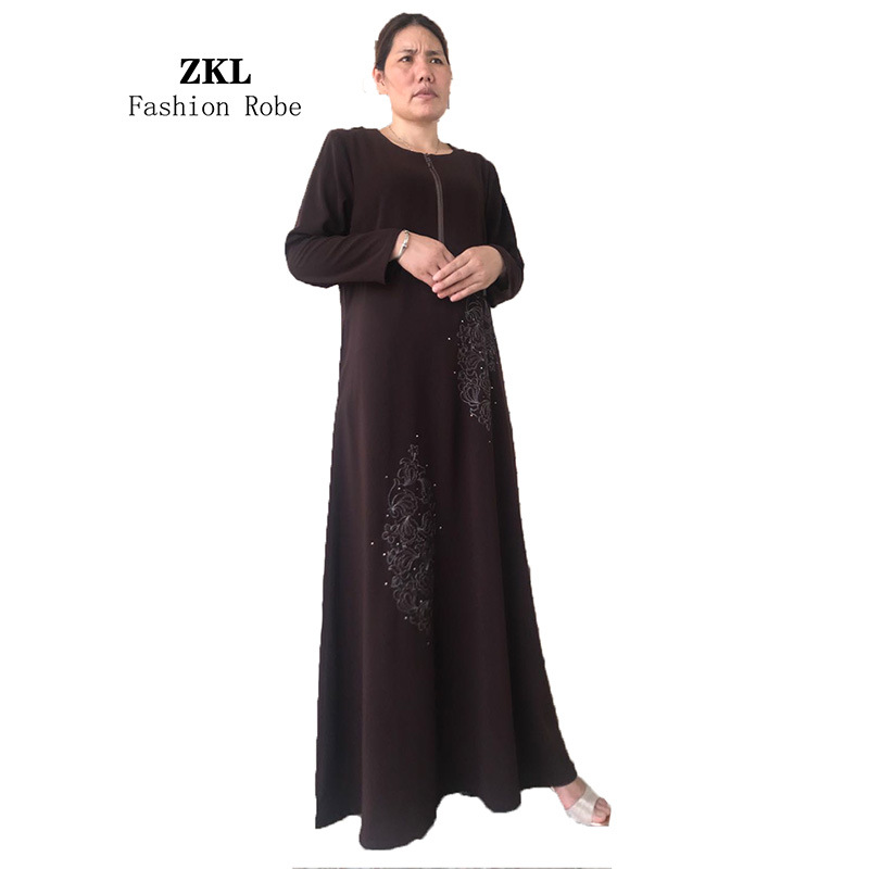  Dubai Kaftan Thobe Burka Islamic Clothing Dubai Jalabiya Jilbab Muslim Caftan Turkish 2022 Prayer Women Maxi Dress Abaya