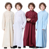  Modest Designs Boy Thobe India & Pakistan Clothing Chemises Hommes Islamic Sherwani 2021 Sets for Boy Muslim Salwar Kameez Kids Kurta