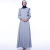 NEW wood ear casual dress ins Muslim robe female islamic abaya