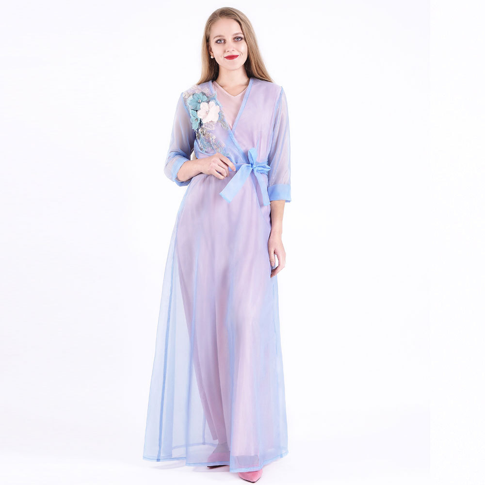 Modest Fashion Two Piece Islamic Muslim Maxi Dresses Best Selling Islamic Dubai Loose Abaya