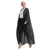 Simple 2022 Modest Fashion Islamic Dubai Designs Maxi Dresses Muslim Open Abaya