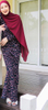 Fashion Islamic Printed Dress Dubai Arabic Modest Cheap Modern Arabic Style Muslim Maxi Dresses Abaya