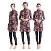 Amazon AliExpress Middle East Women's Printed Swimsuit Beachwear Three-piece Hooded Factory Outlet