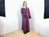  Kaftan Turkish Arab Modest Jalabiya Dubai Morocco Bat Sleeve 2022 Thobe Burka Kimono Muslim Abaya Caftan Islamic Clothing Prayer Women Maxi Dress Open Abaya