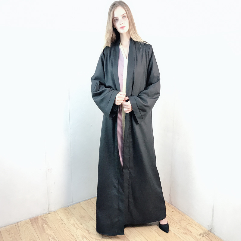  Kaftan Jilbab Arab Thobe Caftan Muslim Dubai Kimono Turkish Burka Jalabiya 2022 Islamic Clothing Modest Prayer Women Maxi Dress Abaya