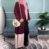  Dubai Jalabiya Modest Turkish Islamic Clothing Burka Arab Thobe Abaya Kaftan Caftan Kimono 2022 Muslim Bat Sleeve Morocco Prayer Women Maxi Dress Open Abaya