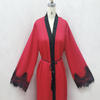  Muslim Burka Kaftan Morocco Thobe Bat Sleeve Caftan Abaya Modest Dubai Turkish Kimono Islamic Clothing Arab 2022 Jalabiya Prayer Women Maxi Dress Open Abaya