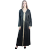  Arab Muslim Kimono Islamic Clothing Turkish Jalabiya Dubai 2022 Abaya Thobe Burka Caftan Jilbab Bat Sleeve Modest Kaftan Prayer Women Maxi Dress Open Abaya