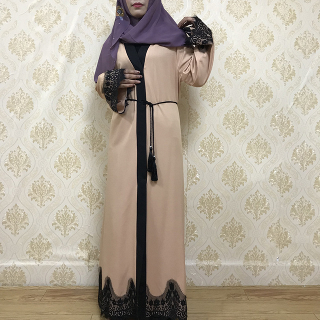  Open Abaya Muslim Dubai Arab Jalabiya Modest Robe 2022 Bat Sleeve Caftan Turkish Islamic Clothing Kaftan Burka Kimono Morocco Prayer Women Maxi Dress Open Abaya