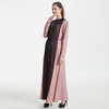  Open Abaya Jalabiya Bat Sleeve Arab Thobe Islamic Clothing Morocco Dubai Caftan Turkish Kaftan 2022 Modest Kimono Burka Muslim Prayer Women Maxi Dress Open Abaya