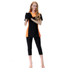  Swimwear 3 Pieces Sportswear Full Cover Sportswear Women Muslim Modest Fabric 2021 Fashion Islamic Clothing Swimwear Swimsuit Burkini