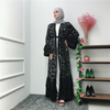 Modest Designer Ladies European New Muslim Plus Size Maxi Dresses Islamic Abaya