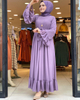 Plus Size Modest Dubai Gowns New Muslim Maxi Dresses Casual Ladies Designer Islamic Abaya