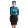  Swimwear 3 Pieces Sportswear Muslim Islamic Clothing Sportswear Modest Fabric 2021 Women Full Cover Fashion Swimwear Swimsuit Burkini