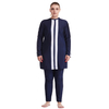  Plus Size Fabric Muslim Sportswear Modest Islamic Clothing Swimming Cap Pants 2021 3 Pieces Full Cover Swimwear Women Fashion Swimwear Swimsuit Burkini