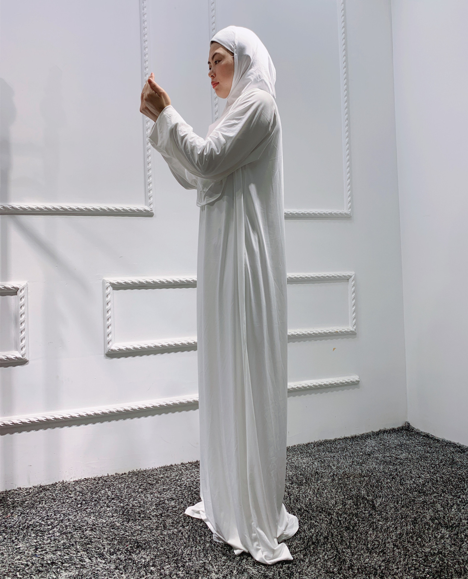 Modest New Muslim Arabic Boutique Ladies Plus Size Maxi Dresses Designer Islamic Abaya
