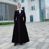 2022 Winter Coat Women Dubai Ladies Manufacture Modest Designer Muslim Maxi Dresses Islamic Abaya
