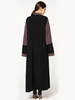 Amazon AliExpress Hot Sale Plus Size Women's Fashion Stitching Mulism Abaya Cardigan