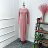 Manufacture Modest Designer Women Dubai Ladies Muslim Plus Size Maxi Dresses Islamic Abaya