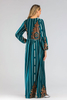 AliExpress Amazon Ebay Muslim Hot Sale Solid Color Ruffled Fishtail Bag Hip Long Dress