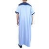 Wholesale Islamic Pakistan Arabic Moroccan Men's Robe Stand Collar Muslim Islamic Thobe