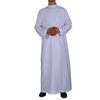 Polyester Muslim Men's Robe Arab Middle East Men's Qatar Stand Collar Thobe