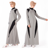 Modest Fashion Sportswear Robe Long Sleeve Islamic Loose Islamic Muslim Maxi Dresses Abaya