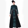 Sequins Islamic Loose Robe Arabic Plus Size Modest Fashion Muslim Maxi Dresses Abaya