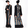 Chiffon Loose Sequins Islamic Robe Arabic Plus Size Modest Fashion Muslim Maxi Dresses Abaya
