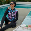 Islamic Modest Conservative Short-sleeved Swimsuit Beach Swimsuit Muslim Swimwear Burkini