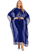 Cross-border Exclusively for Women's Muslim Robe Drill Chiffon Bat Sleeve Hoodie Dress