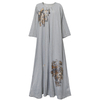  Muslim Dress Borka Fabric Wholesale Embroidery Collection Shop Muslimah Kaftan Islamic Clothing Modest Women Kimono Abaya