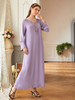 Turkey New Dubai Casual Maxi Dresses Modest Muslim Women Islamic Clothing Abaya