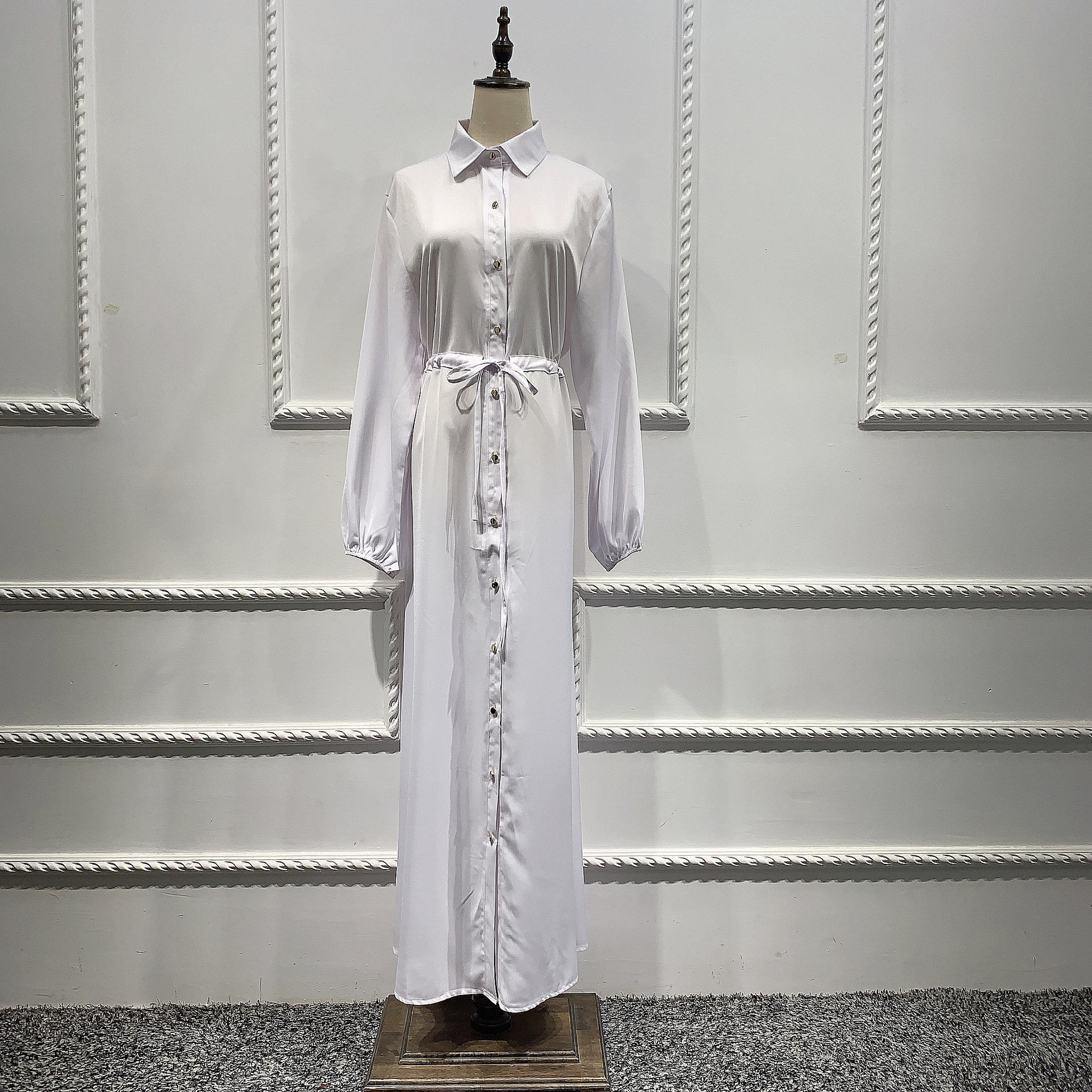 Modern Elegant Fancy Modest Fashion Luxury Arabic Islam Maxi Dresses Muslim Abaya